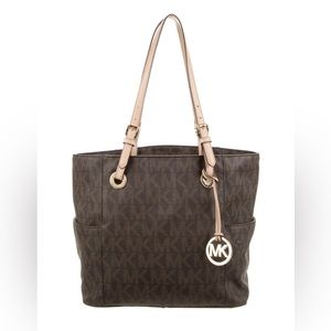 Michael Kors Signature Tote Brown